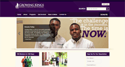 Desktop Screenshot of growingkings.org